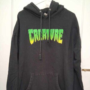 Men's Black Creature Skateboard Sweatshirt
